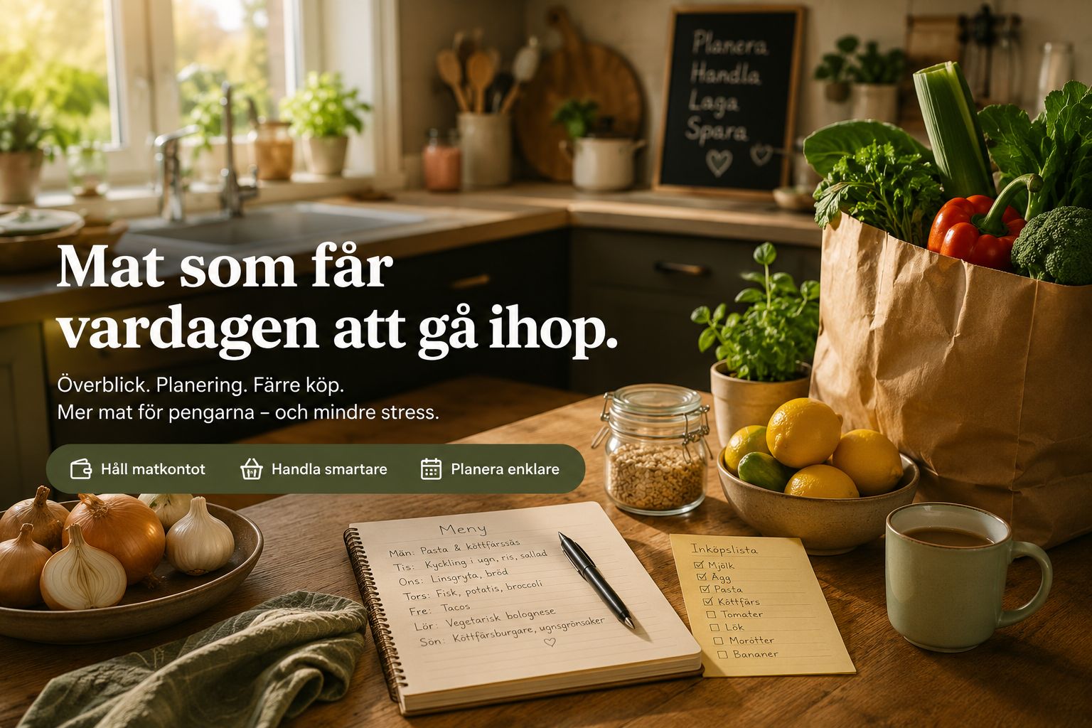 Viddra maten